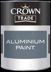 Crown Trade Aluminium Paint 1L Grey